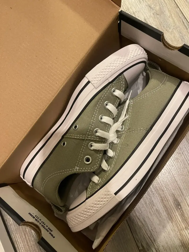 Zapatillas Converse verde oliva unisex - 1