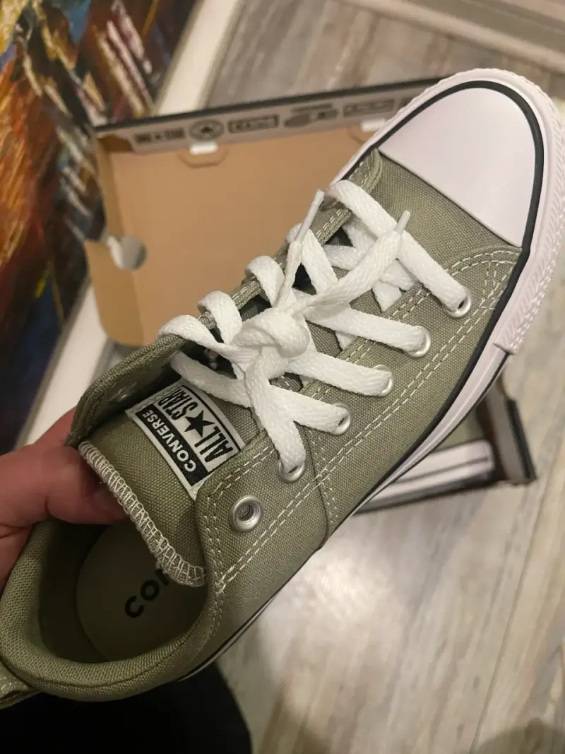 Zapatillas Converse verde oliva unisex - 2
