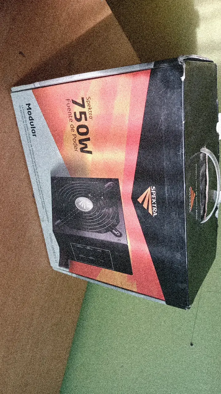 Fuente de poder Spektra 750W modular - 1