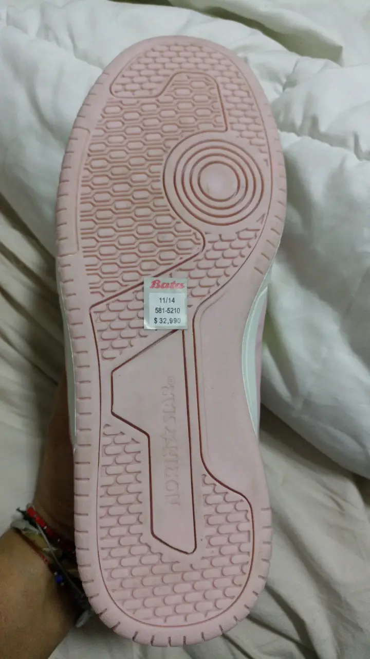 Zapatillas deportivas rosadas y blancas para mujer - 4