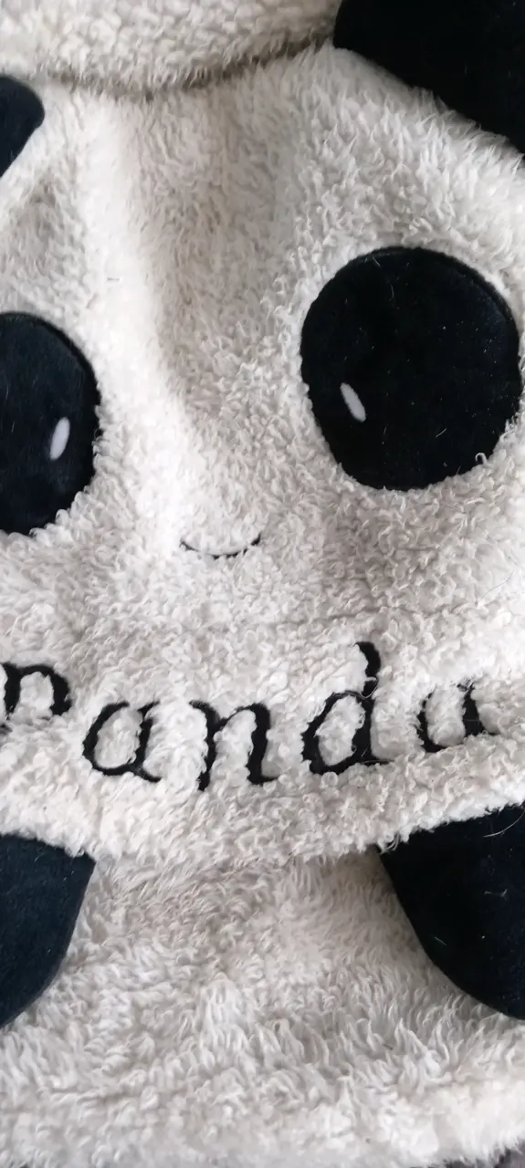 Mochila infantil panda peluche - 3