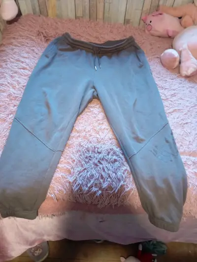 Pantalones deportivos grises unisex - miniatura 2