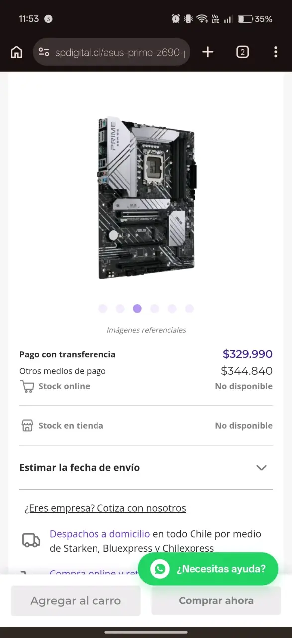 Placa madre ASUS Prime Z690-P - 2