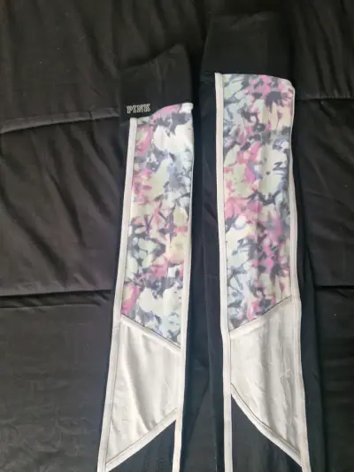 Leggings deportivos PINK con estampado floral - miniatura 4