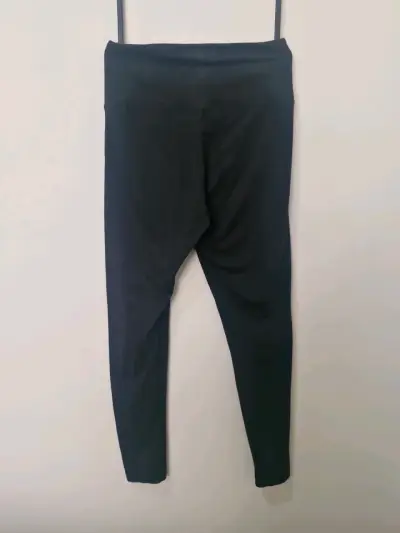 Leggings PINK  negros de algodón para mujer M - miniatura 2