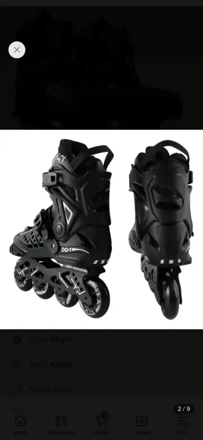 Patines en línea D1 Talla 40 - miniatura 2
