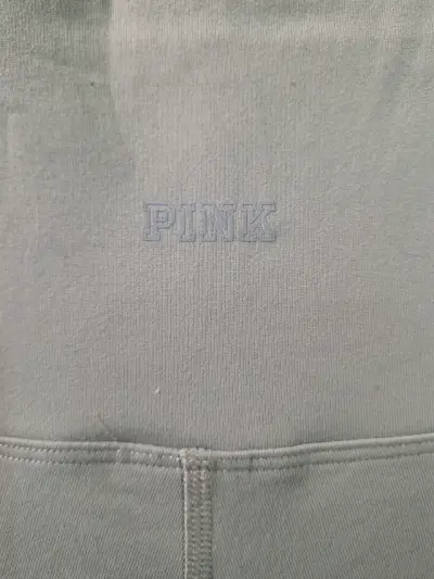 Leggings deportivos gris con diseño calado L - miniatura 2