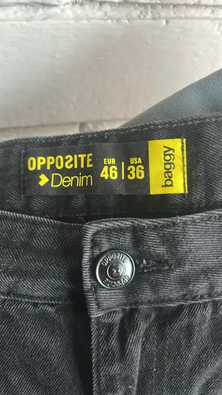 Jeans negros desgastados para hombre - 2
