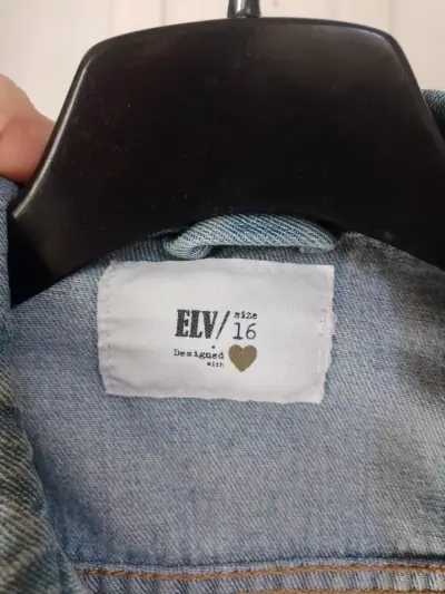 Chaqueta de mezclilla con lentejuelas ELV - miniatura 2