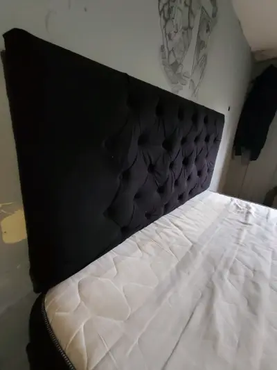 Cama 2 plazas base dividida con colchón - miniatura 2