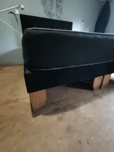 Cama 2 plazas base dividida con colchón - miniatura 6