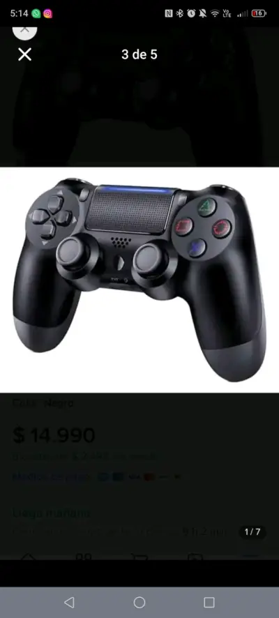 Consola PS4 con juegos y controles - miniatura 3