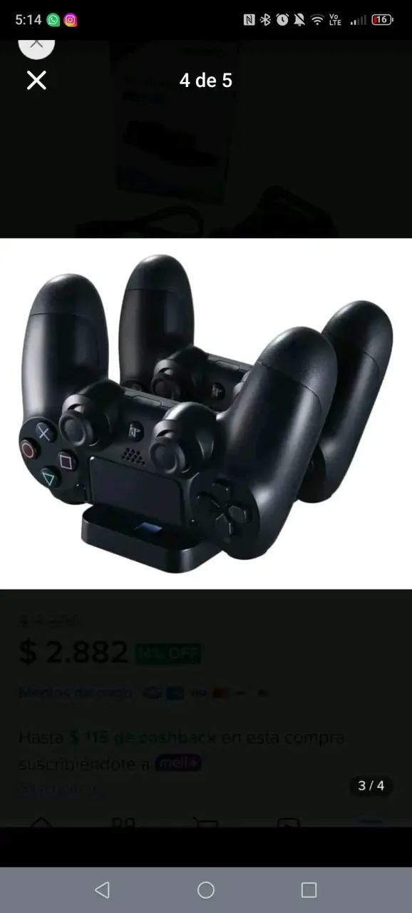 Consola PS4 con juegos y controles - 5