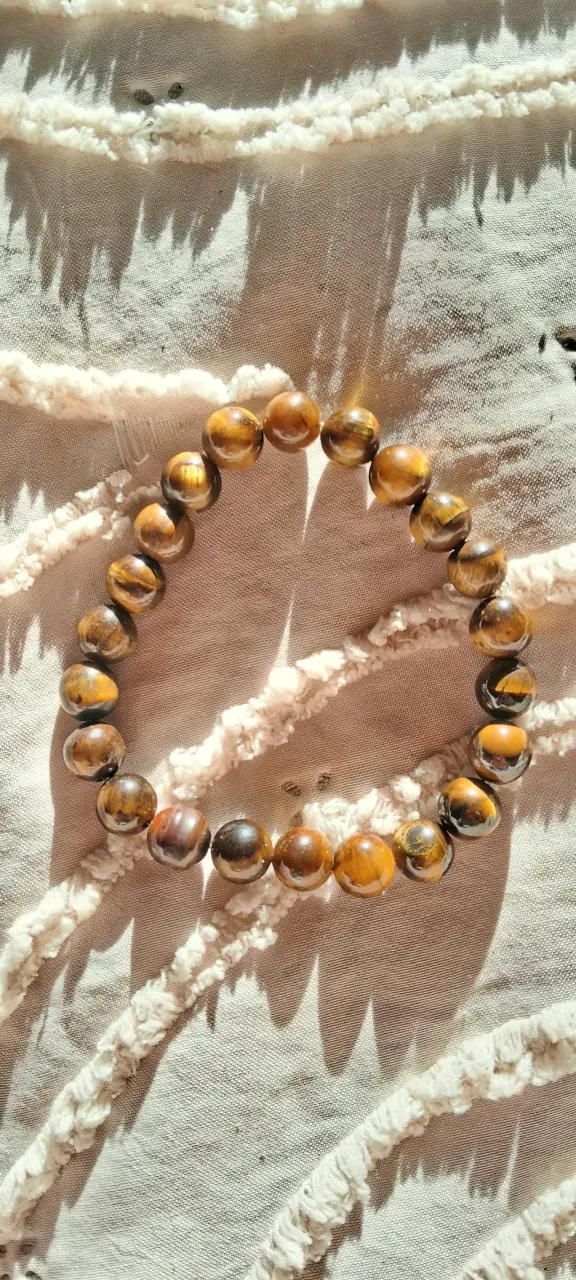 Pulsera de cuentas de distintas piedras preciosas - 1
