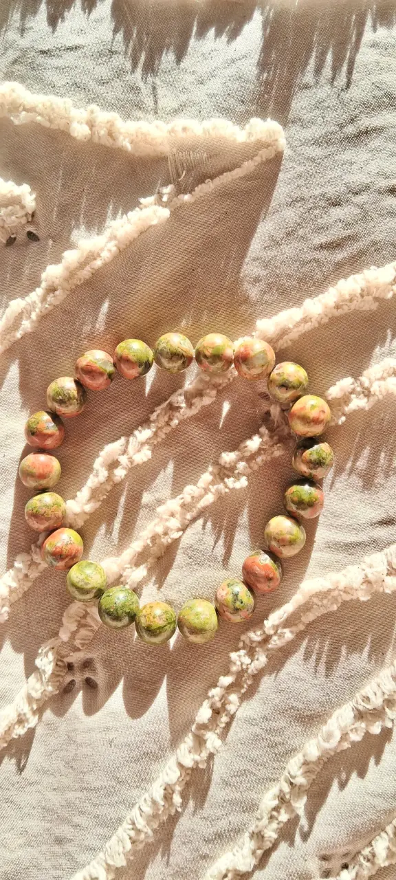 Pulsera de cuentas de distintas piedras preciosas - 2