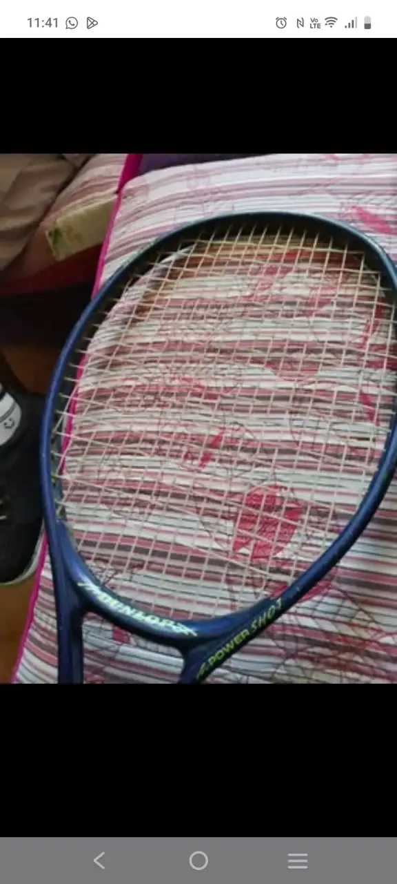 Raqueta de tenis Dunlop Power Shot azul - 1