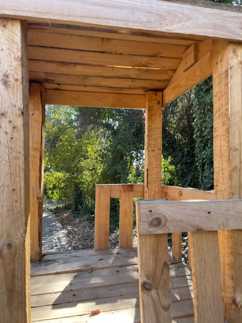 Casa de árbol de madera para niños - 2