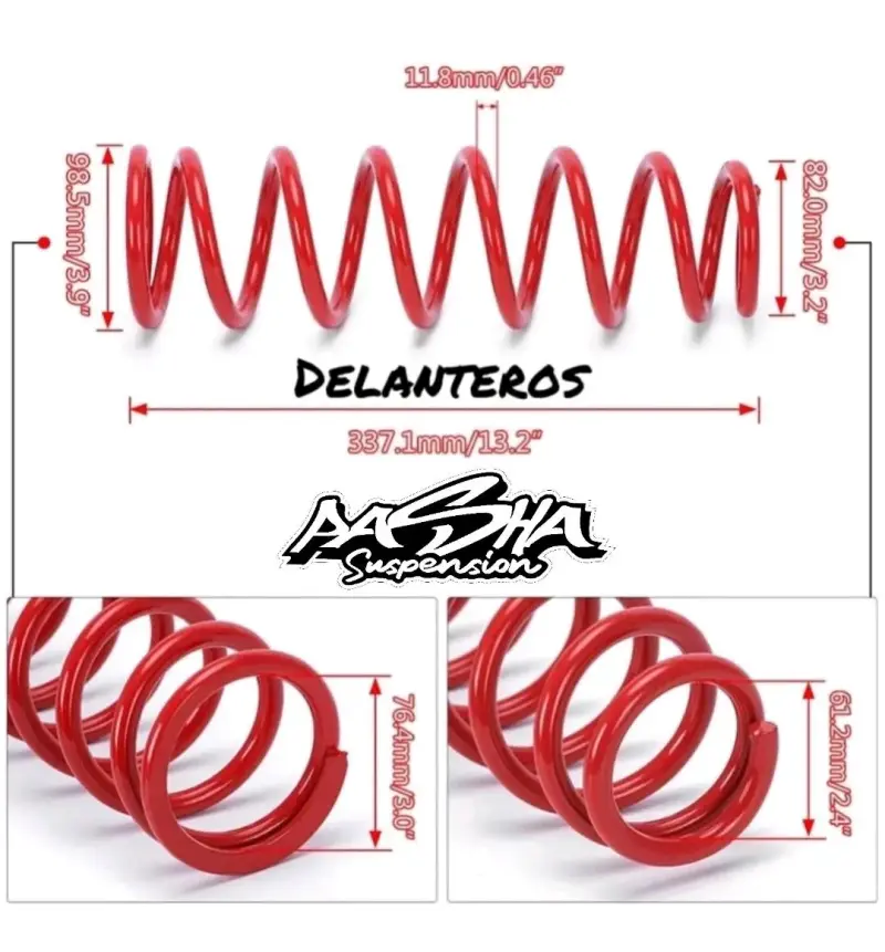Espirales Progresivos para Honda Civic 1990-2000 - 2
