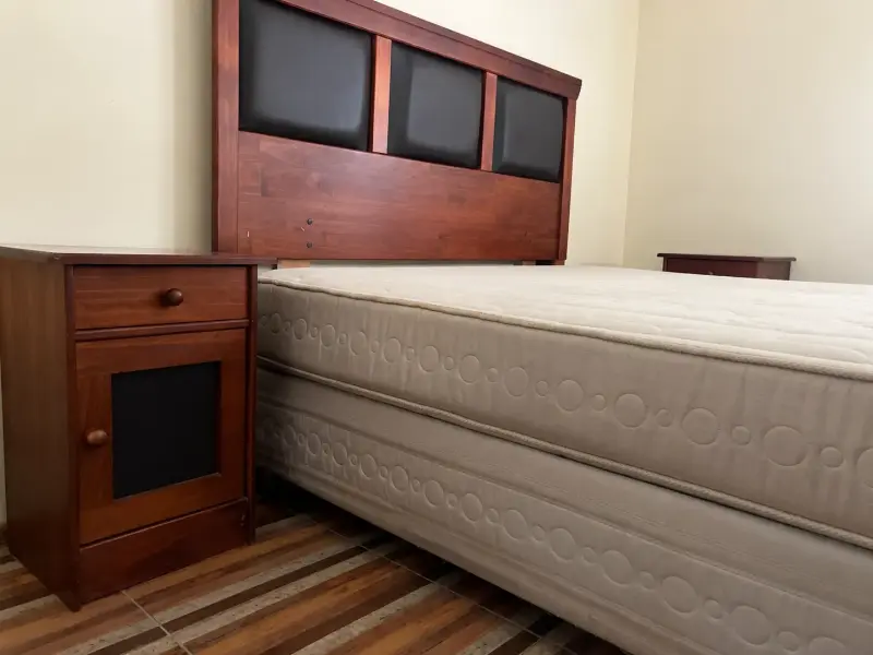 Cama matrimonial marca CIC+ Colchón 2 PL regalo - 3