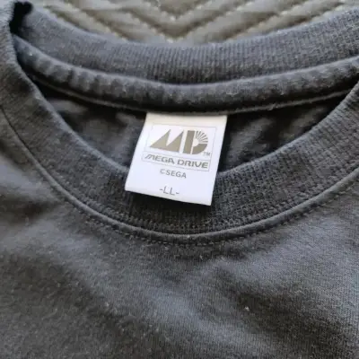 Polera negra original Sega Mega Drive - miniatura 2