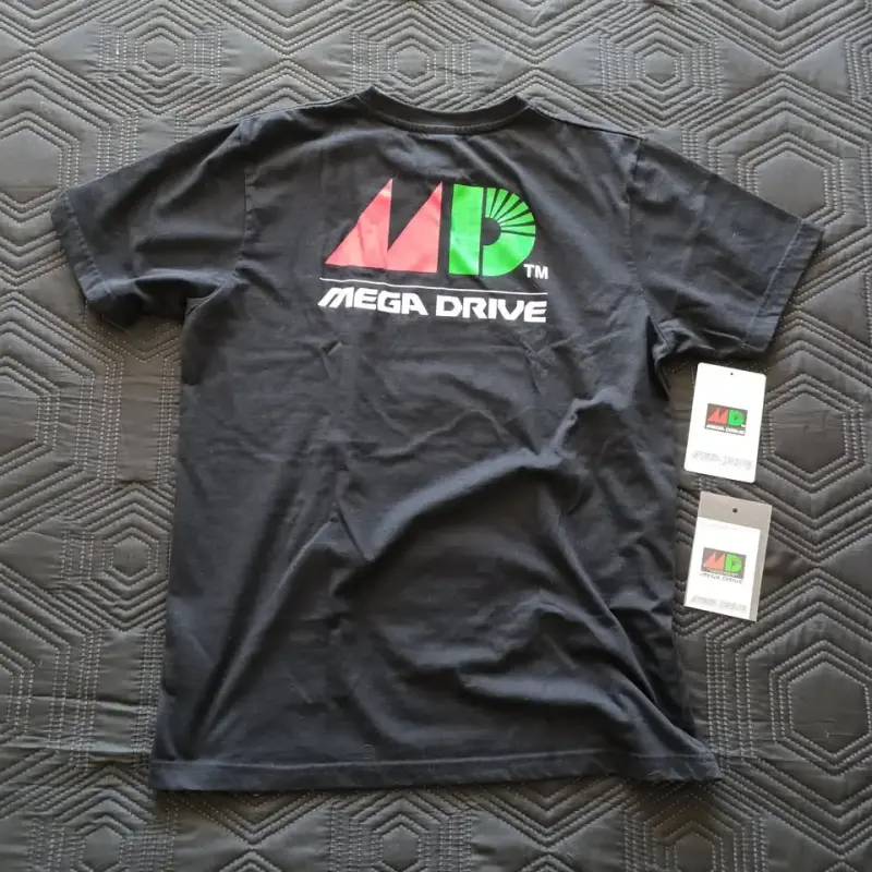 Polera negra original Sega Mega Drive - 4