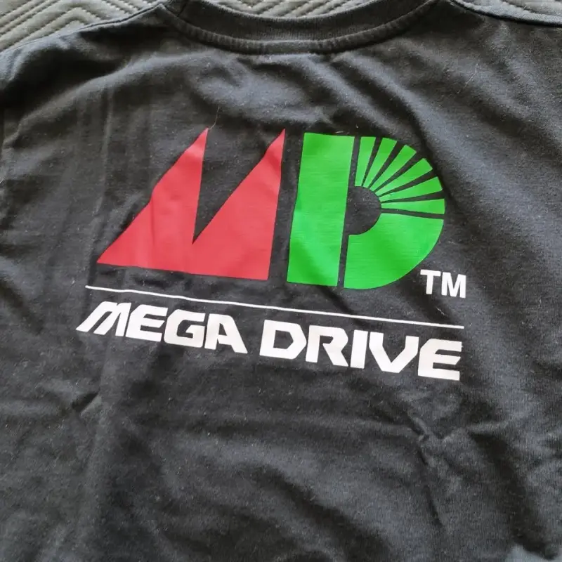 Polera negra original Sega Mega Drive - 5
