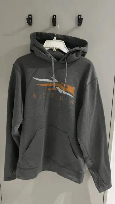 Polerón con capucha gris Sitka - miniatura 1