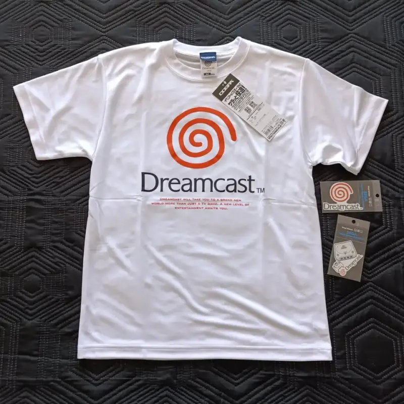 Polera blanca original Sega Dreamcast marca COSPA - 2