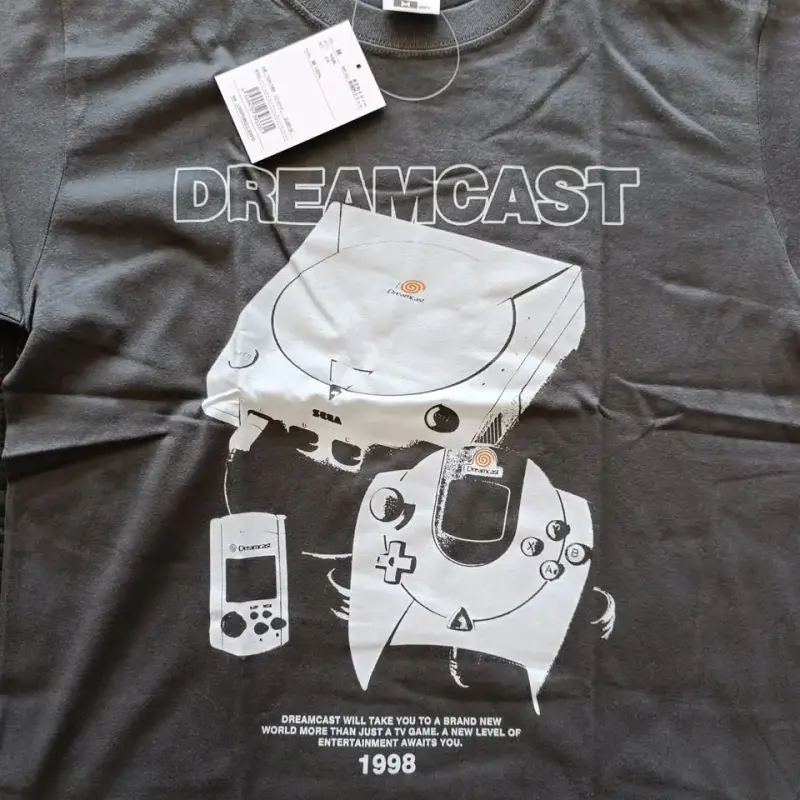 Polera Dreamcast Cospa gris exclusiva - 4