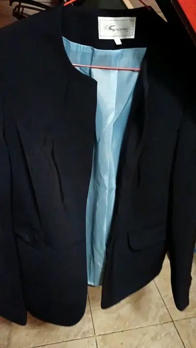 Blazer azul elegante para mujer - miniatura 1