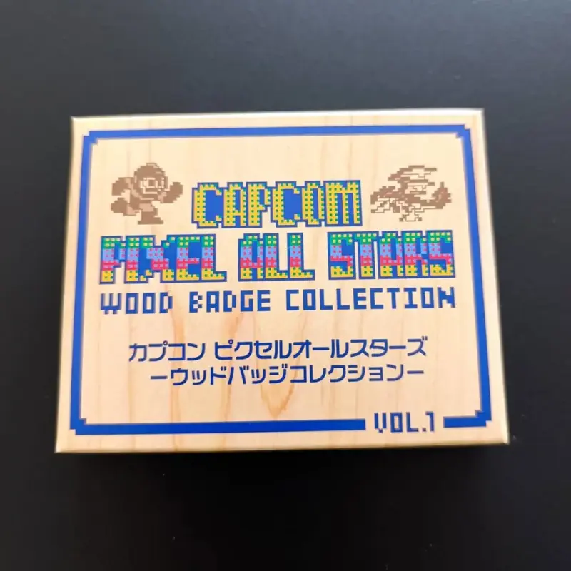 Colección de Insignias de Madera Capcom Pixel All Stars - 2