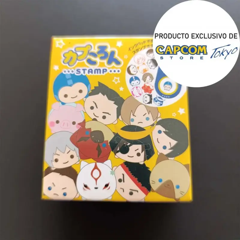 Sello/timbre de Capcom exclusivo de Capcom Tokyo - 1