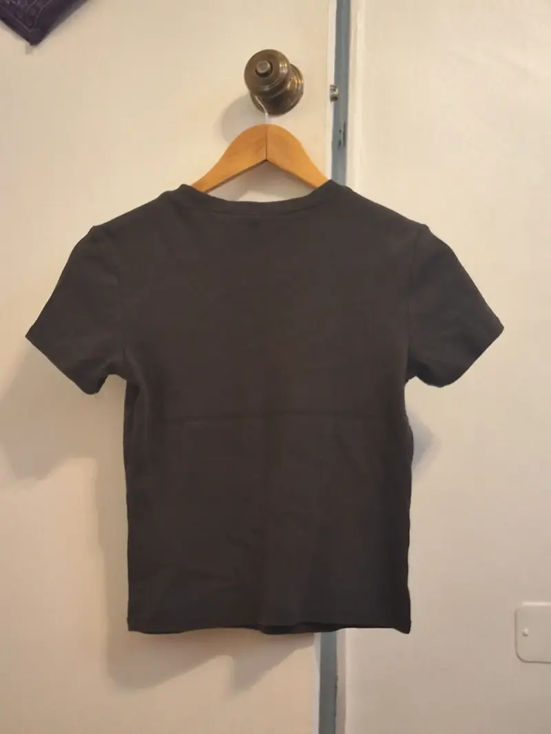 Polera negra Ramones H&M talla S - 3