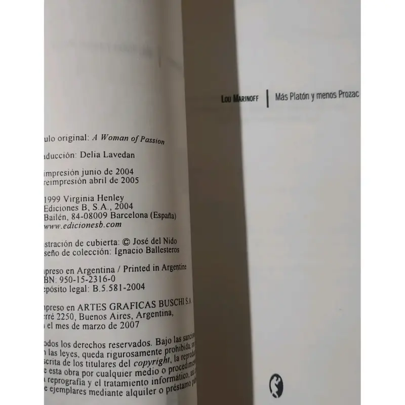 'Más Platón y menos Prozac' de Lou Marinoff - 2