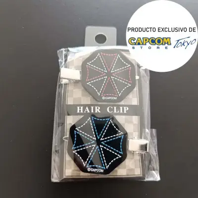 Set de pinches para el cabello exclusivo Capcom - miniatura 1