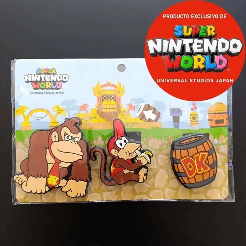 Set de clips de Donkey Kong Super Nintendo World - 1