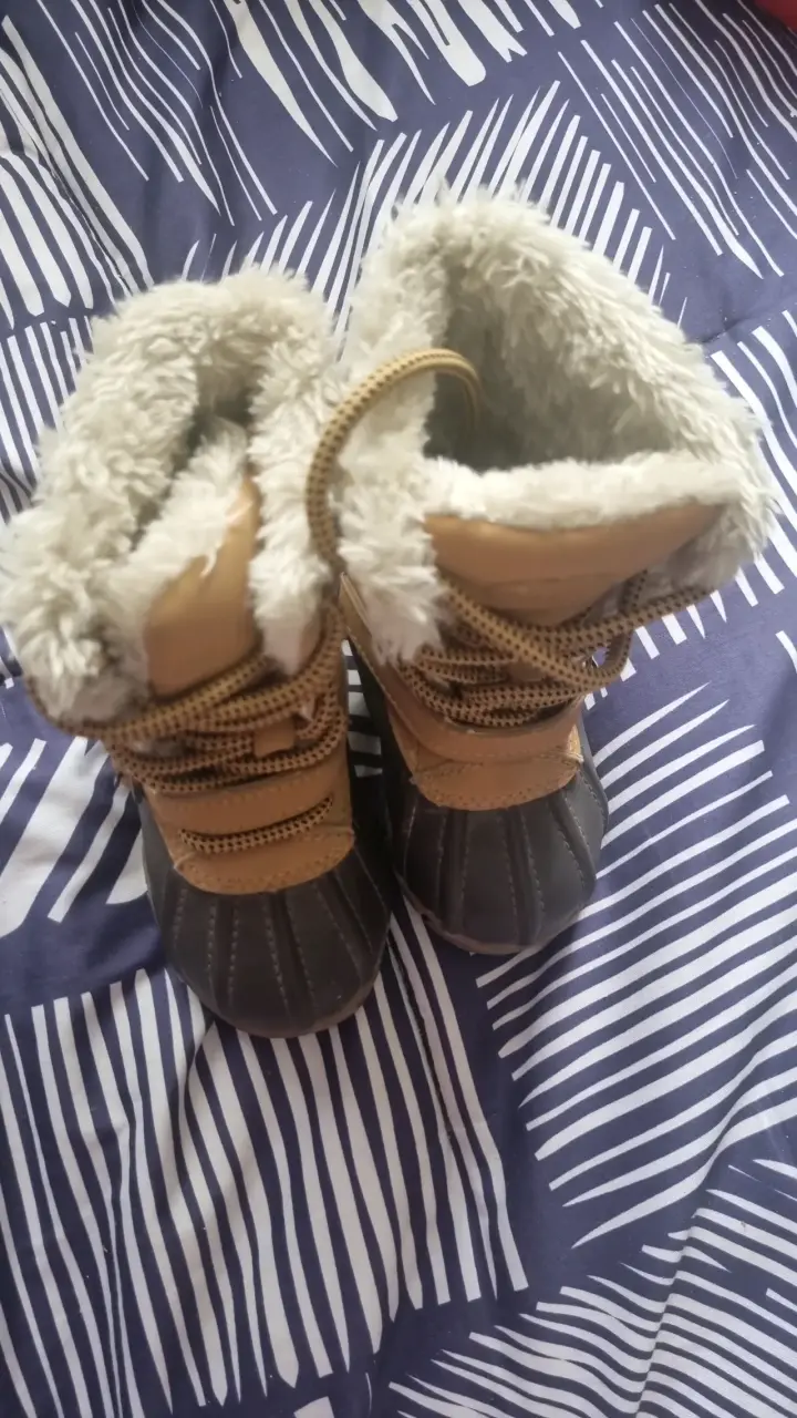 Botas de invierno para niños con forro polar - 2