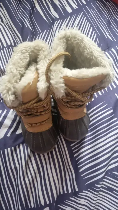 Botas de invierno para niños con forro polar - miniatura 2