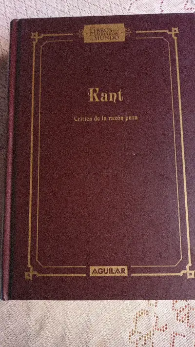 Libro 'Crítica de la razón pura' de Kant - miniatura 3