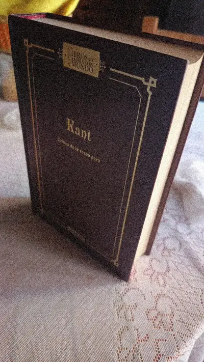 Libro 'Crítica de la razón pura' de Kant - miniatura 5