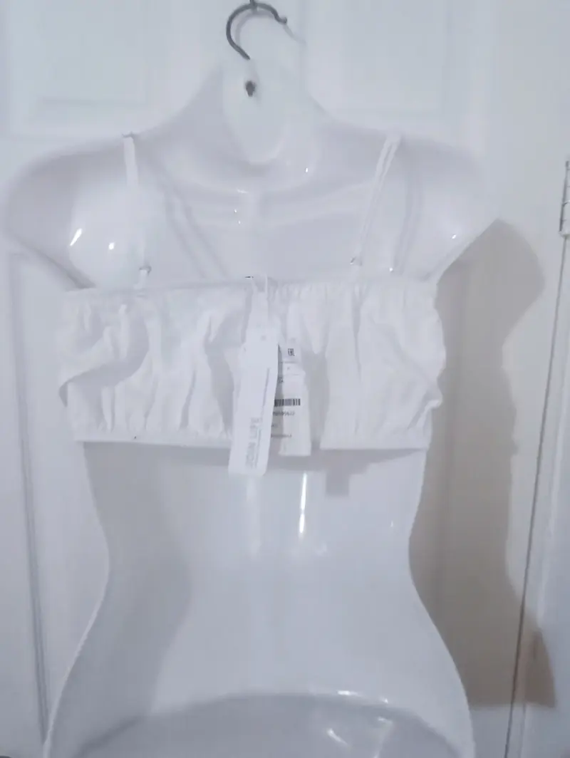 Top blanco  para mujer - 2