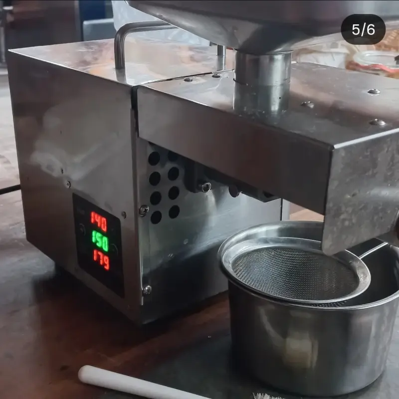 Máquina extractora de aceite de acero inoxidable - 1