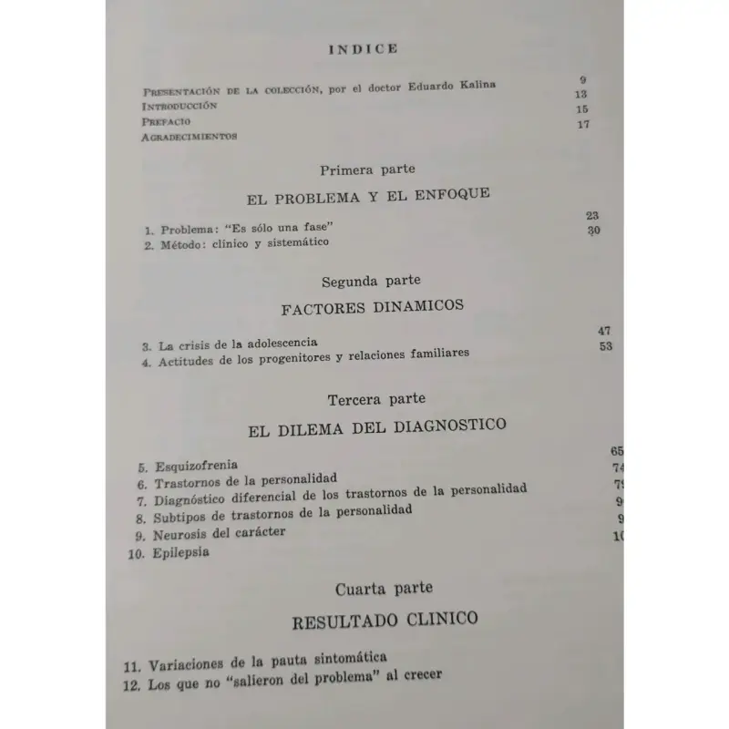 El Dilema Psiquiátrico del Adolescente - J.F. Masterson - 2