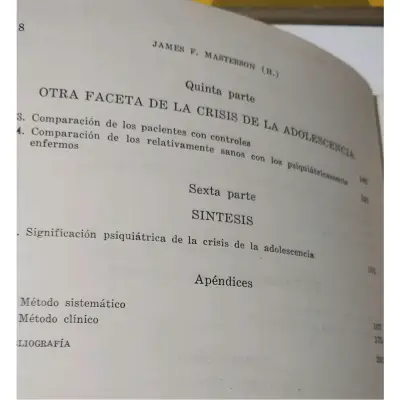 El Dilema Psiquiátrico del Adolescente - J.F. Masterson - miniatura 3