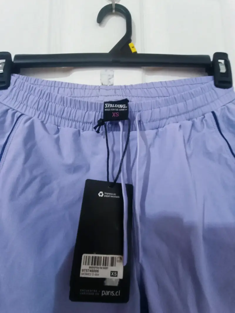 Shorts deportivos lilas para mujer - 2