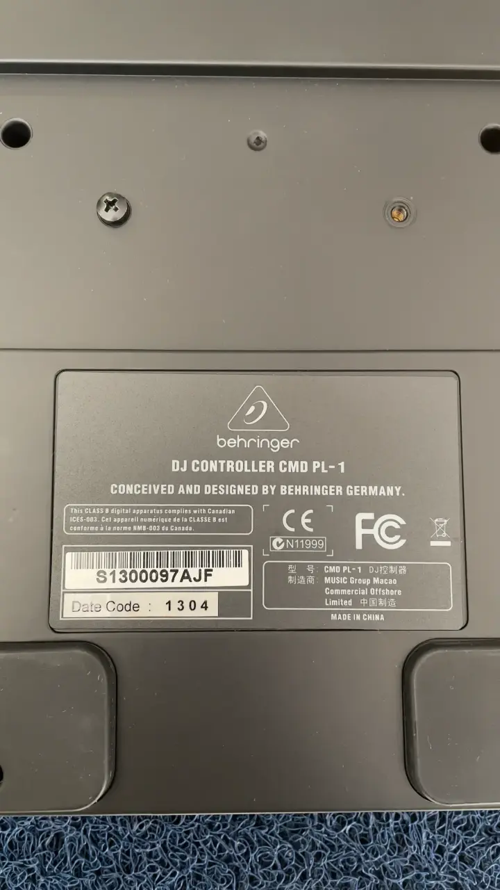 Controlador MIDI Behringer CMD PL-1 DJ - 3