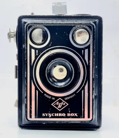 Cámara vintage Agfa Synchro Box - miniatura 1