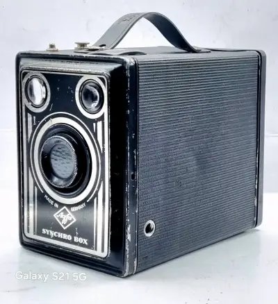 Cámara vintage Agfa Synchro Box - miniatura 2