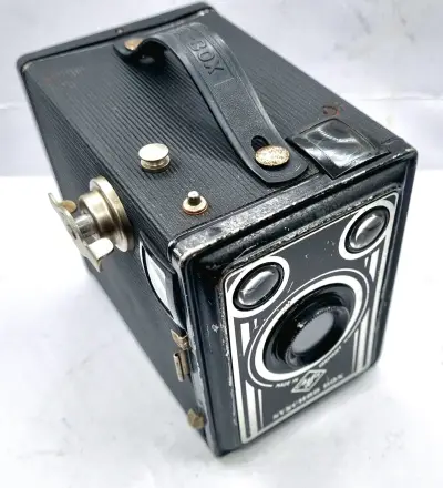 Cámara vintage Agfa Synchro Box - miniatura 5