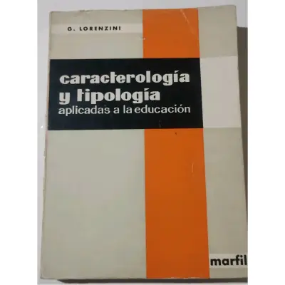 Caracterología y Tipología' de G. Lorenzini - miniatura 1